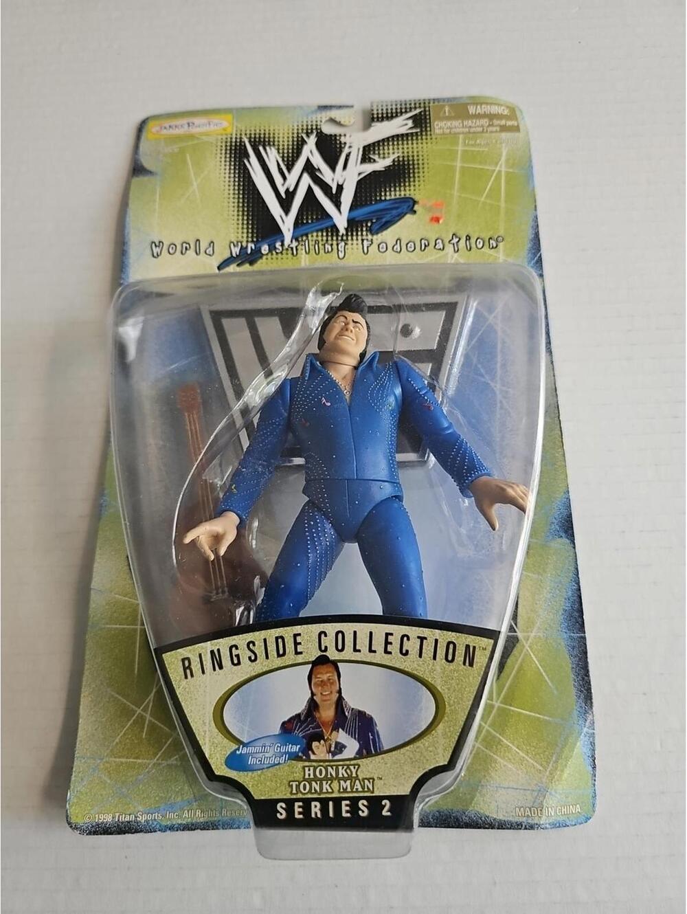 Honky Tonky Man WWF Ringside Collection Action Figure NIB WWE JAKKS Pacific..L2